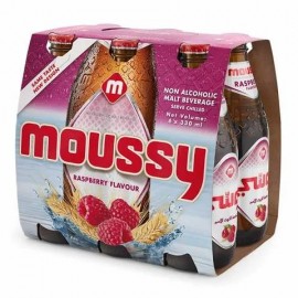 Moussy Red Raspberry Flavour Malt Beverage 330ml x 6