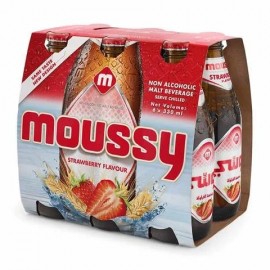 Moussy Strawberry Flavour Malt Beverage 330ml x 6
