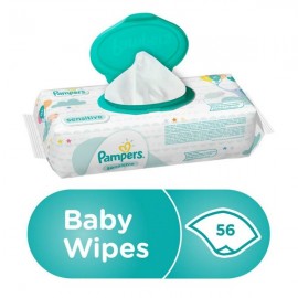 Pampers Sensitive Baby Wipes 56 pcs